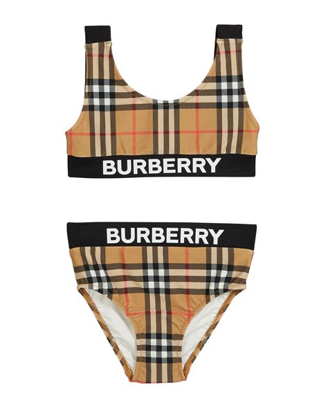 burberry high waisted swimsuit|burberry thong bikini.